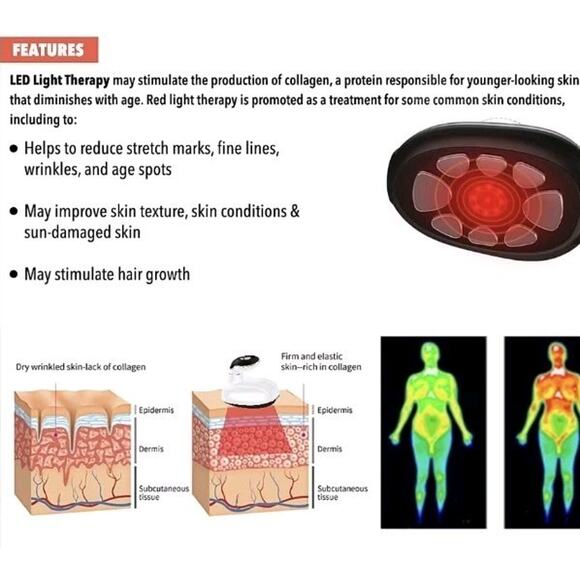 Luna'mour 5-in-1 MFIP Body Contouring, Slimming Fat Cellulite Burner NEW SEALED - Picture 5 of 9